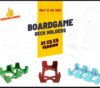 Boardgame Deck Holders (63.5x88mm)