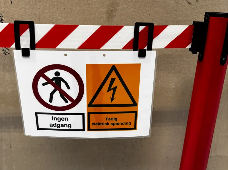 Sign Hanging