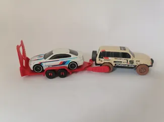 Auto Anhänger für Modelautos 1:64