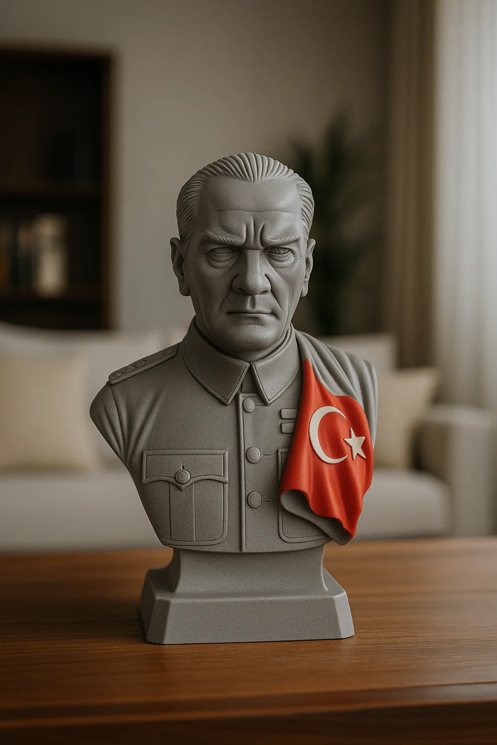 Special Design Mustafa Kemal Atatürk Figurine Decorative Collectible Ornament