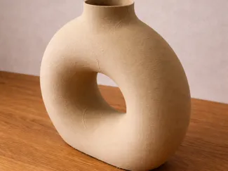 Vaso Anello Moderno - Chunky Ring Vase Minimal