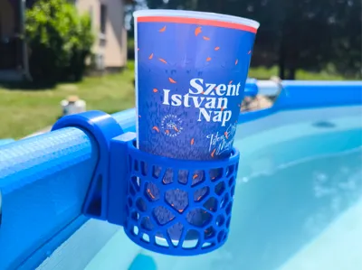 Parametric Pool Cup Holder