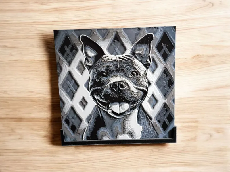 Smiling American Bully