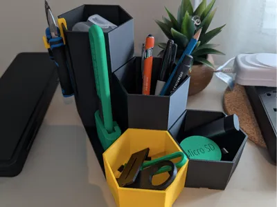 Modular desk tool organiser