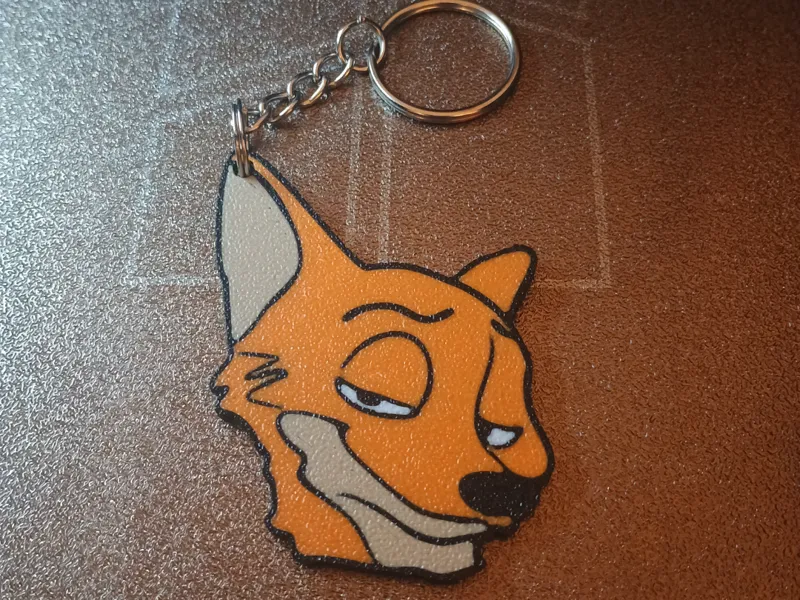 Nick Wilde (Zootopia) Keychain