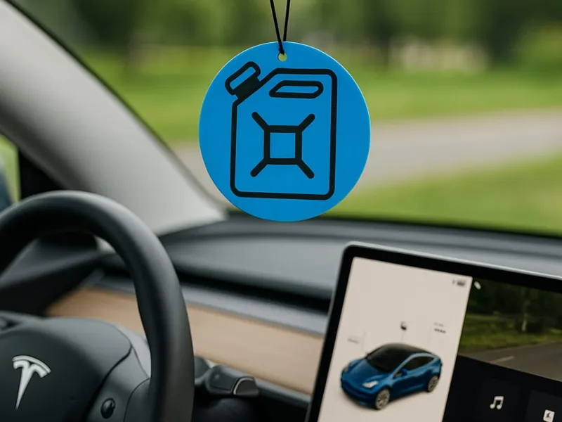 Funny imitation Air Freshener for Electric Cars 