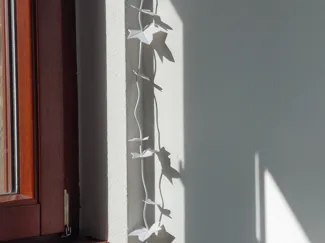 Cable leaves decoration