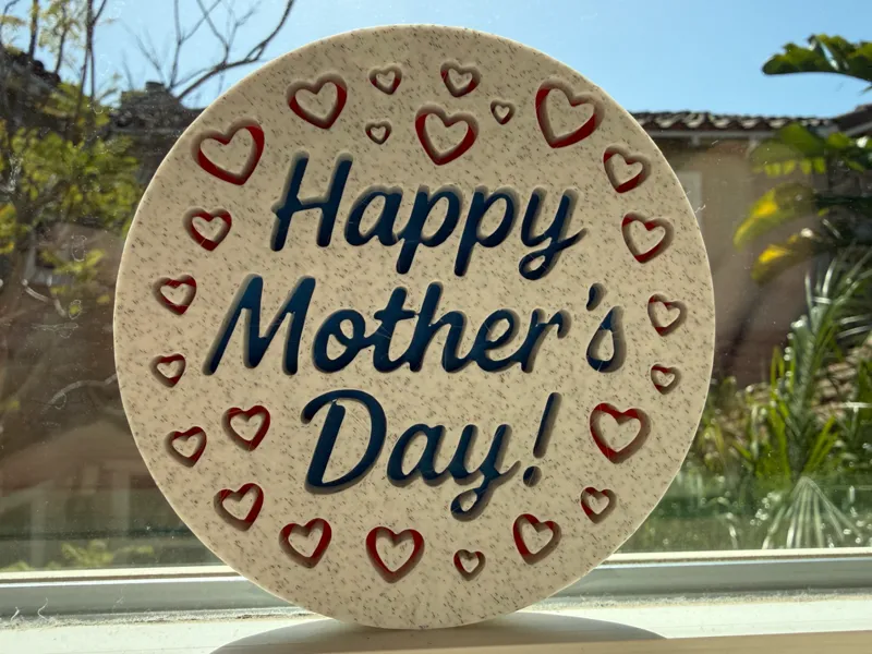 "Happy Mother's Day!" Coaster