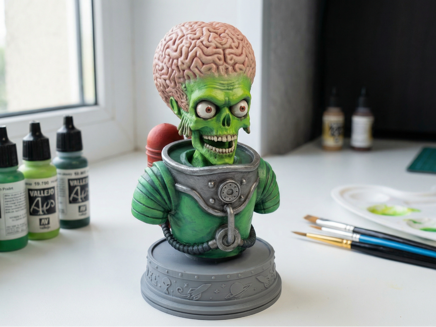 Mars Attacks! – Martian Soldier Bust