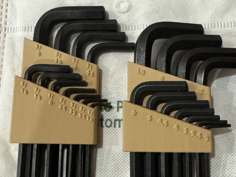 Allen/Hex Key Holder - for both Metric & Imperial