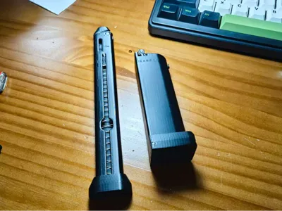 eap01 Long Straight Magazine (Modified - Battery Separated) (Larger Gap)