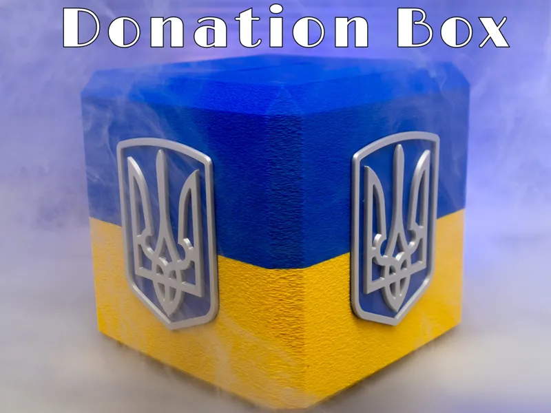 Ukraine Trident Donation Box