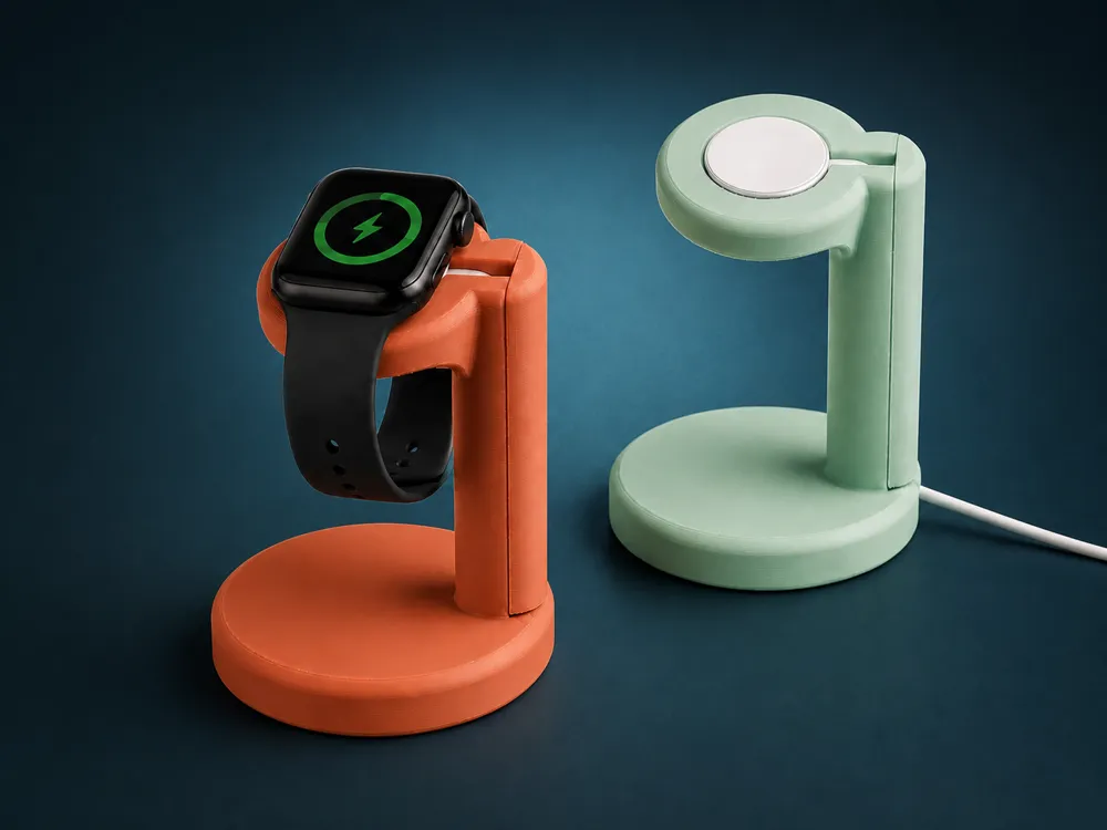 Soporte: Apple Watch Charging Stand – Hidden Cable. Referencia del modelo original.