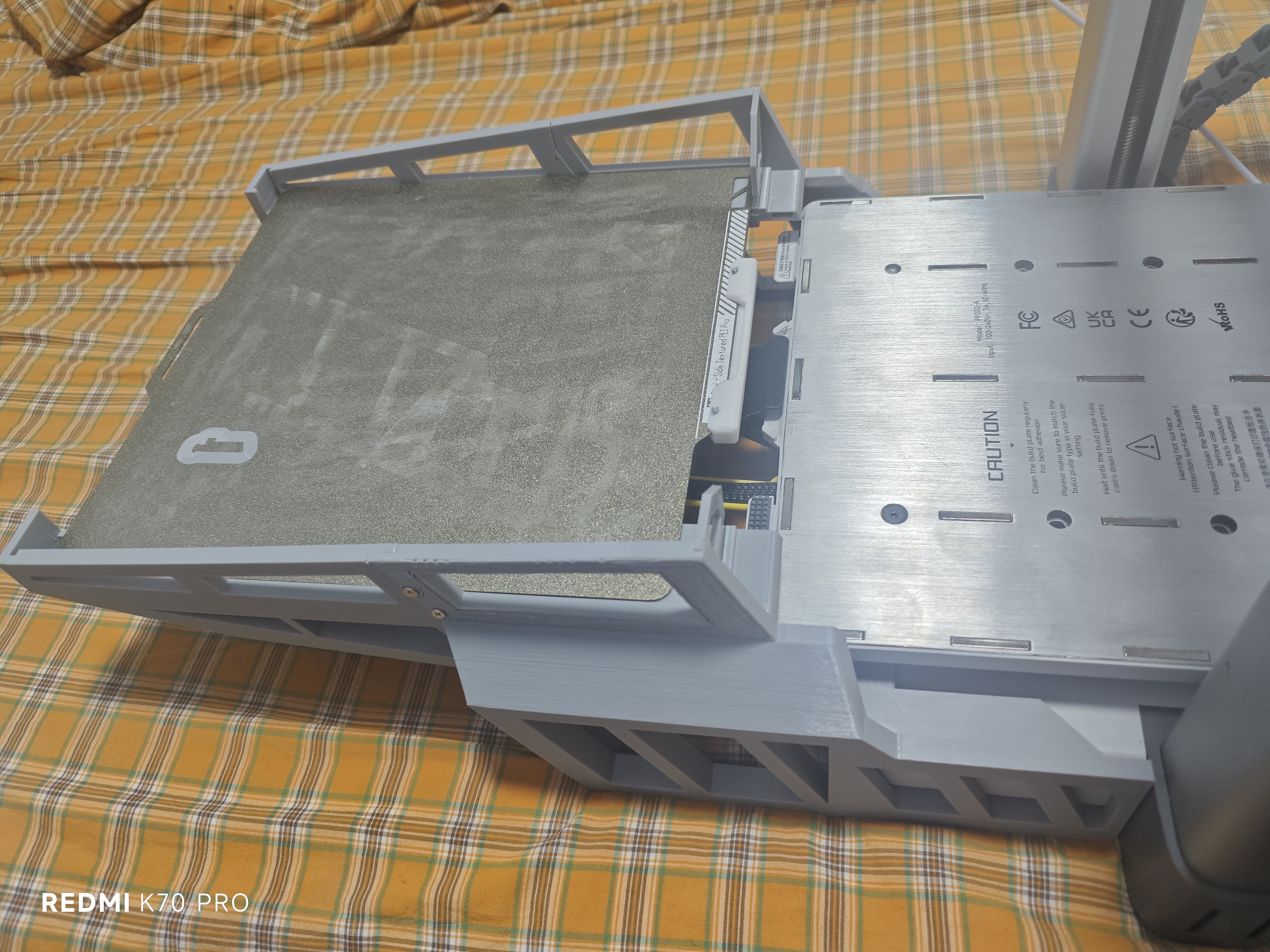 Miniatura 3 do modelo 3D A1自动换板后板托V3.0版本支持更多的换盘6月10日更新