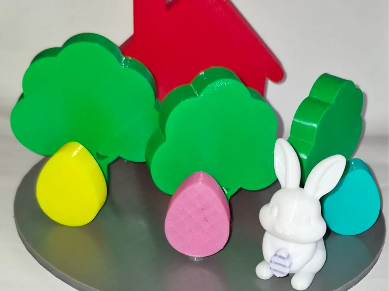 Osterdeko zum Stecken