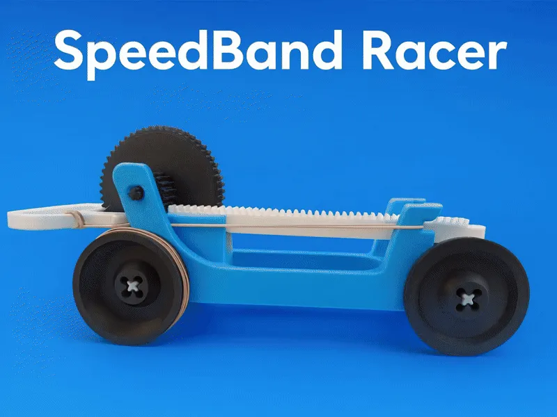 SpeedBand Racer - Free 3D Print Model - MakerWorld