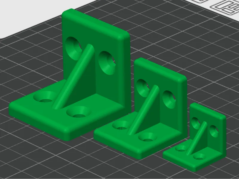 Corner Brackets 20,30,40mm