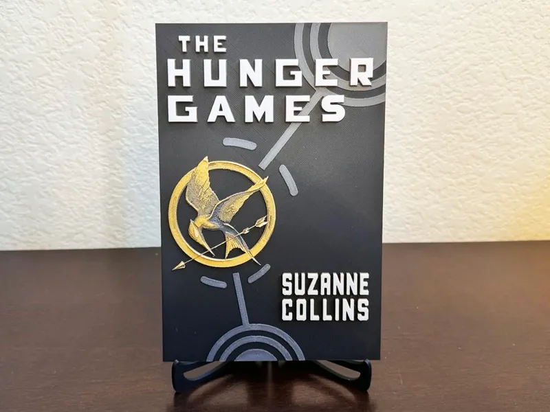 Hunger Games Book Cover - Hueforge Art