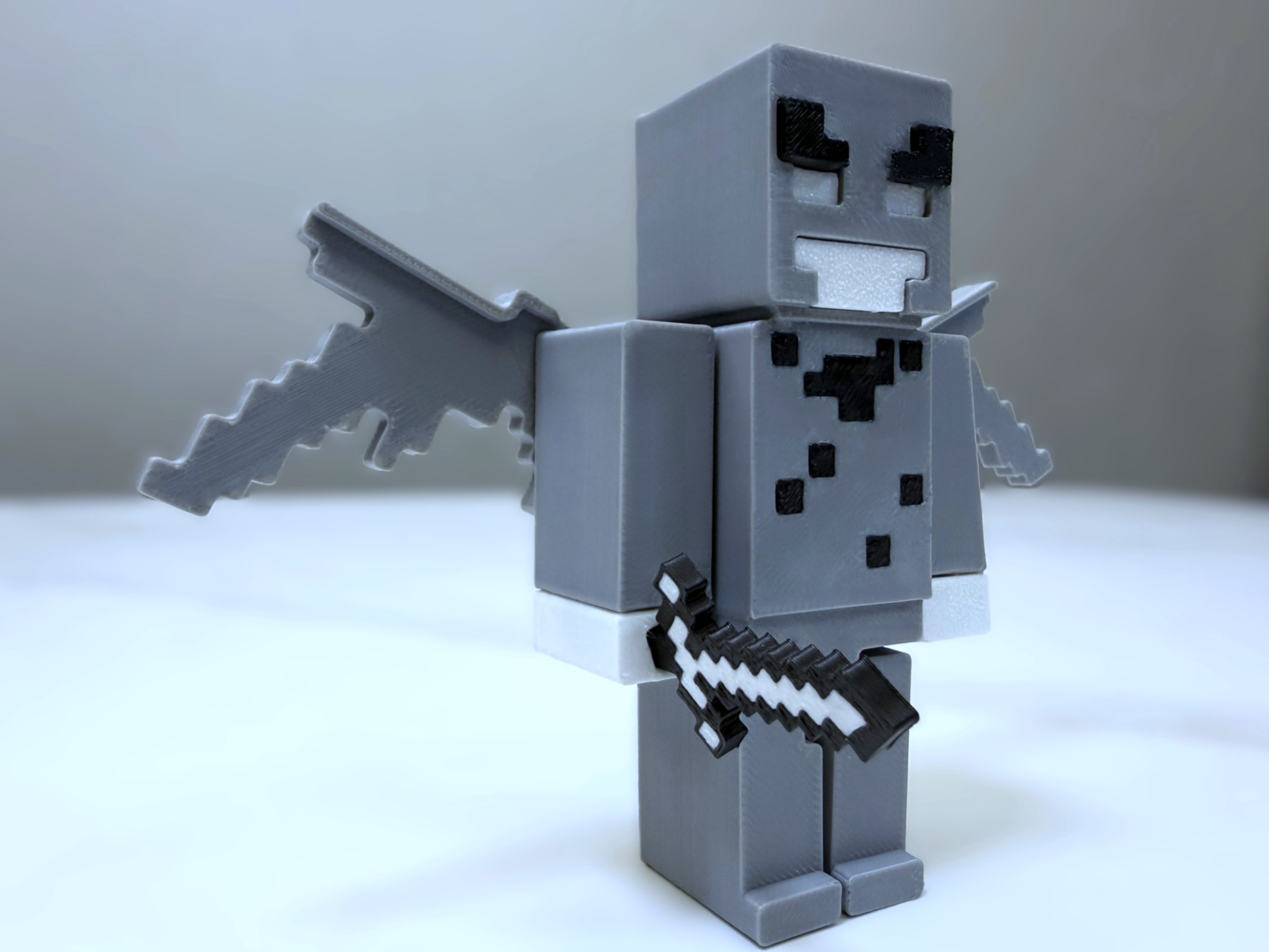 Miniatura 2 do modelo 3D 我的世界之恼鬼（Vex)