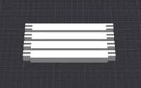 6" 0.2mm layer, 2 walls, 15% infill - with label