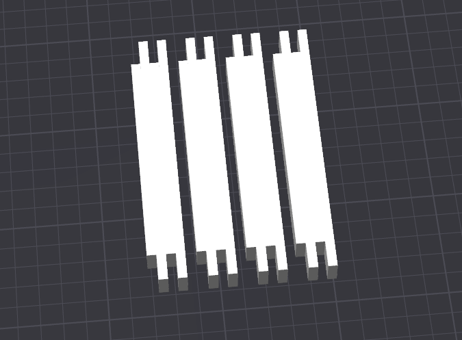 Miniatura 2 do modelo 3D Needlepoint stretcher bars - Customizable