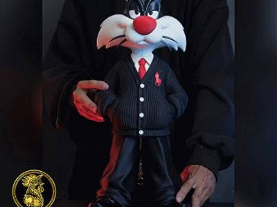 Sylvester Cat Urban Vibes Multi-Part / 3MF FDM STL