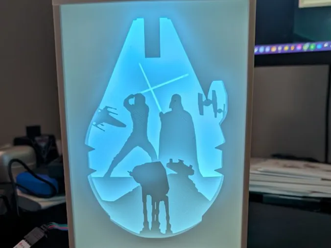 Star War Shadow/Lamp Box