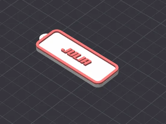 Keychain name JULIA