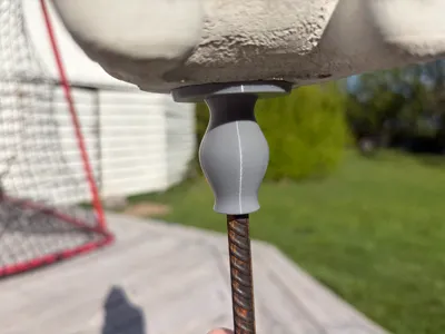 Curved Rebar Mount (6,8,10 mm rebars)