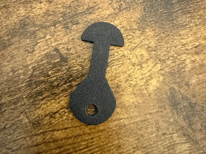 UK Removable Trolley Key