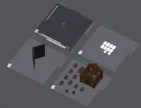 LED Lamp Kit Version: 0.2mm layer, 2 walls, 5% infill