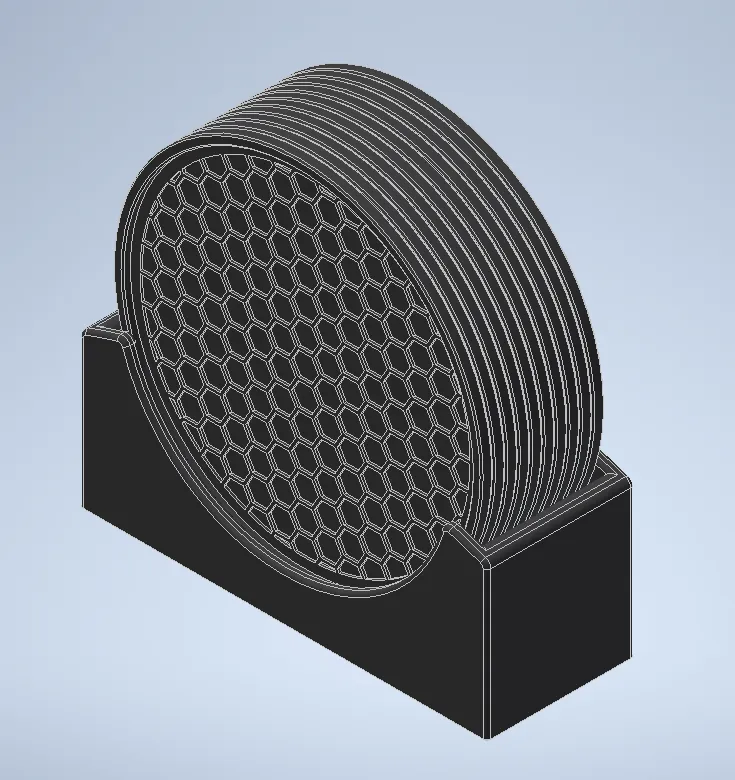 Coasters with stand 100 mm