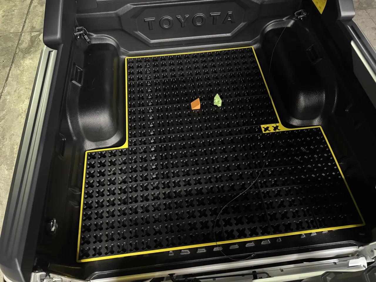 Trunk organizer mat view 2