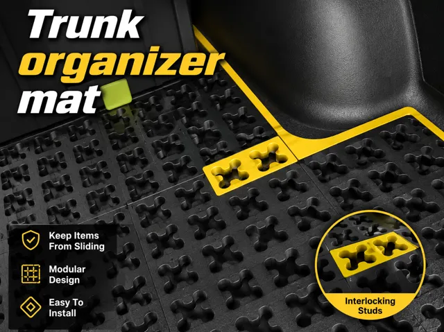 Trunk organizer mat