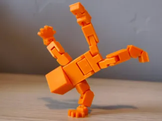 Blank Man: Footloose [No. 4] Toe-tally Articulated