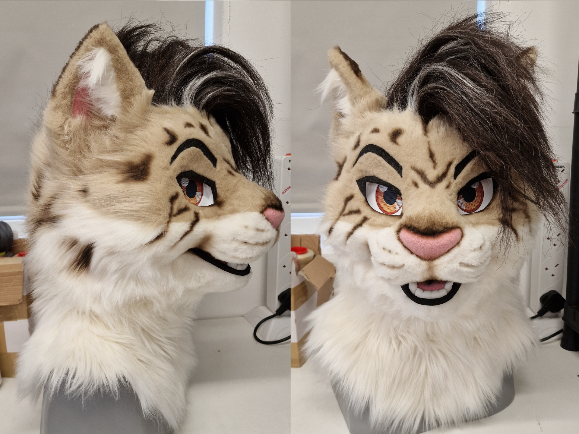 Feline Fursuit Headbase - Toony