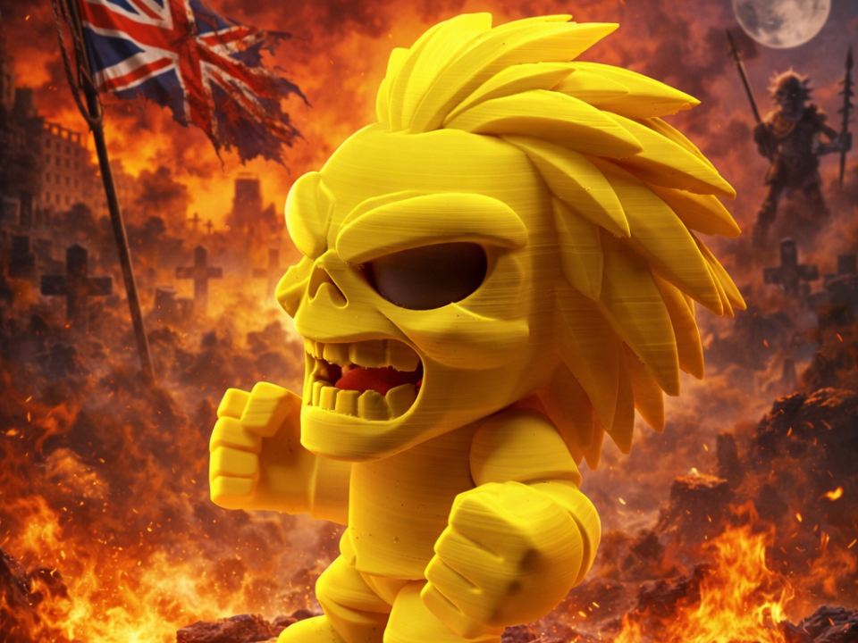 Eddie – Maskot Iron Maiden (Fan Art Figurine)