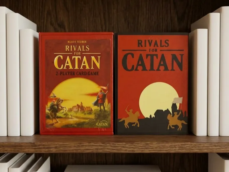 Catan Rivals Plain Book Box