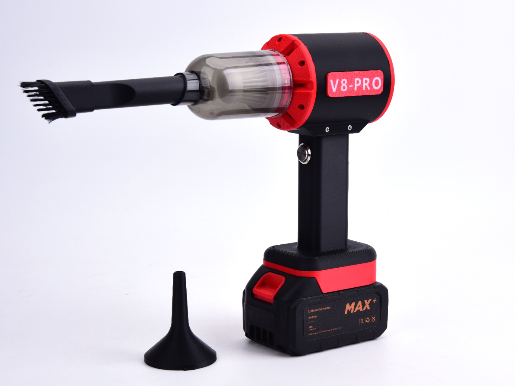 Miniatura 1 do modelo 3D 暴力吸尘器V8吹吸两用21v供电