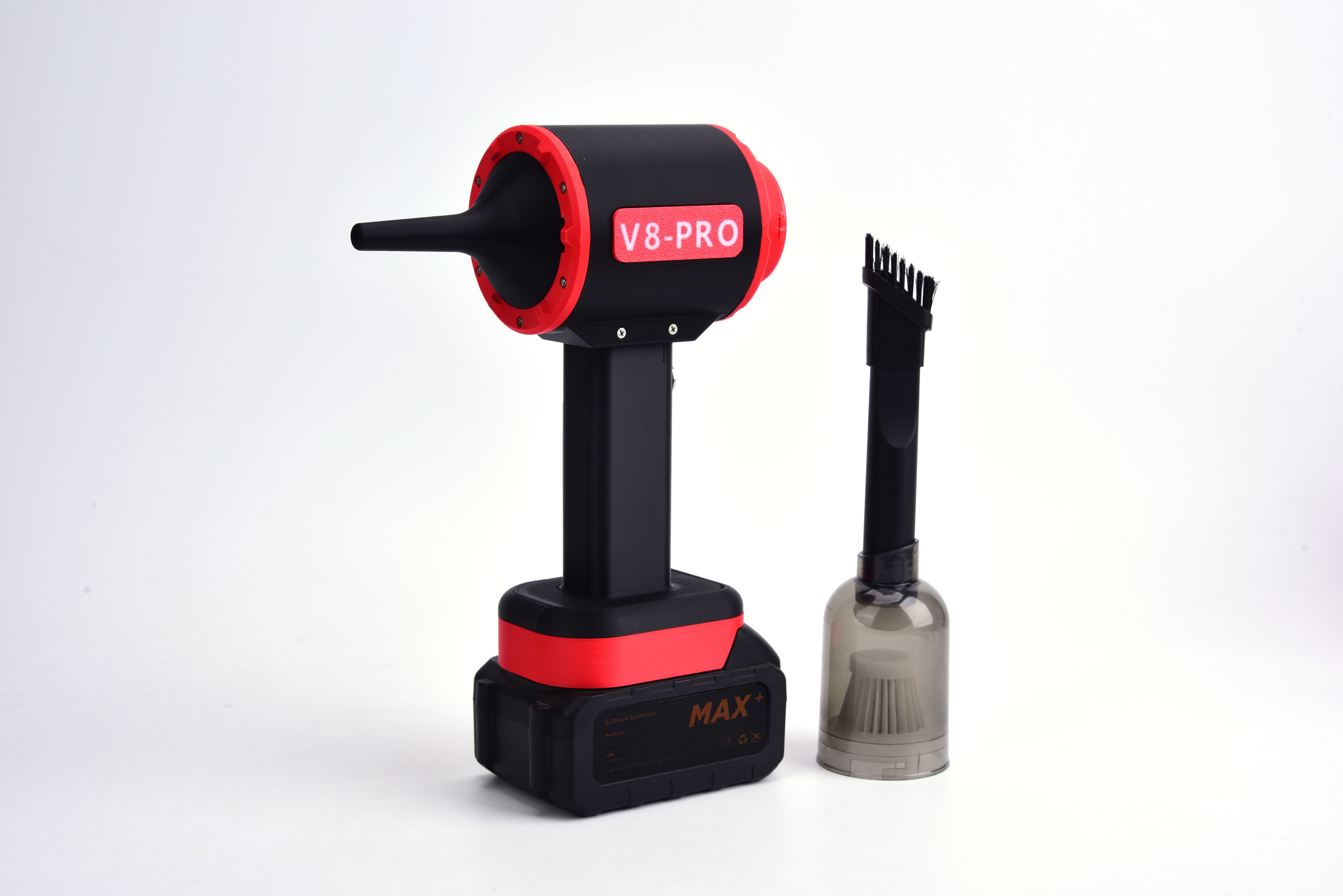 Miniatura 2 do modelo 3D 暴力吸尘器V8吹吸两用21v供电