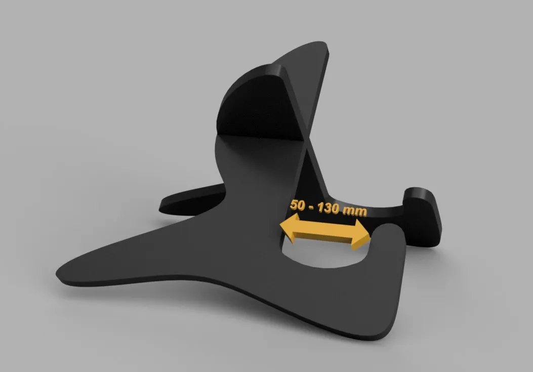 Guitar stand - strong, no supports view 2