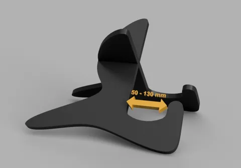 Guitar stand - strong, no supports view 2