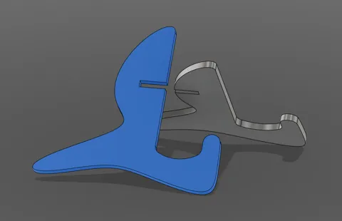Guitar stand - strong, no supports view 4
