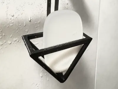Floating Diamond Soap Dish