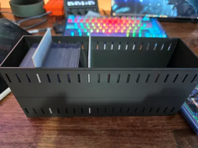 Trading Card Organizer with seperators