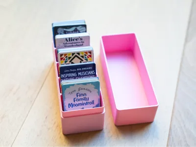 Yoto Card Holder V2 - Round Edges with lid