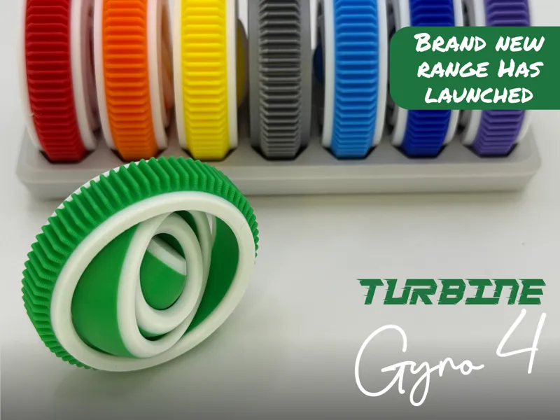 Gyro4 Turbine Fidget Spinner