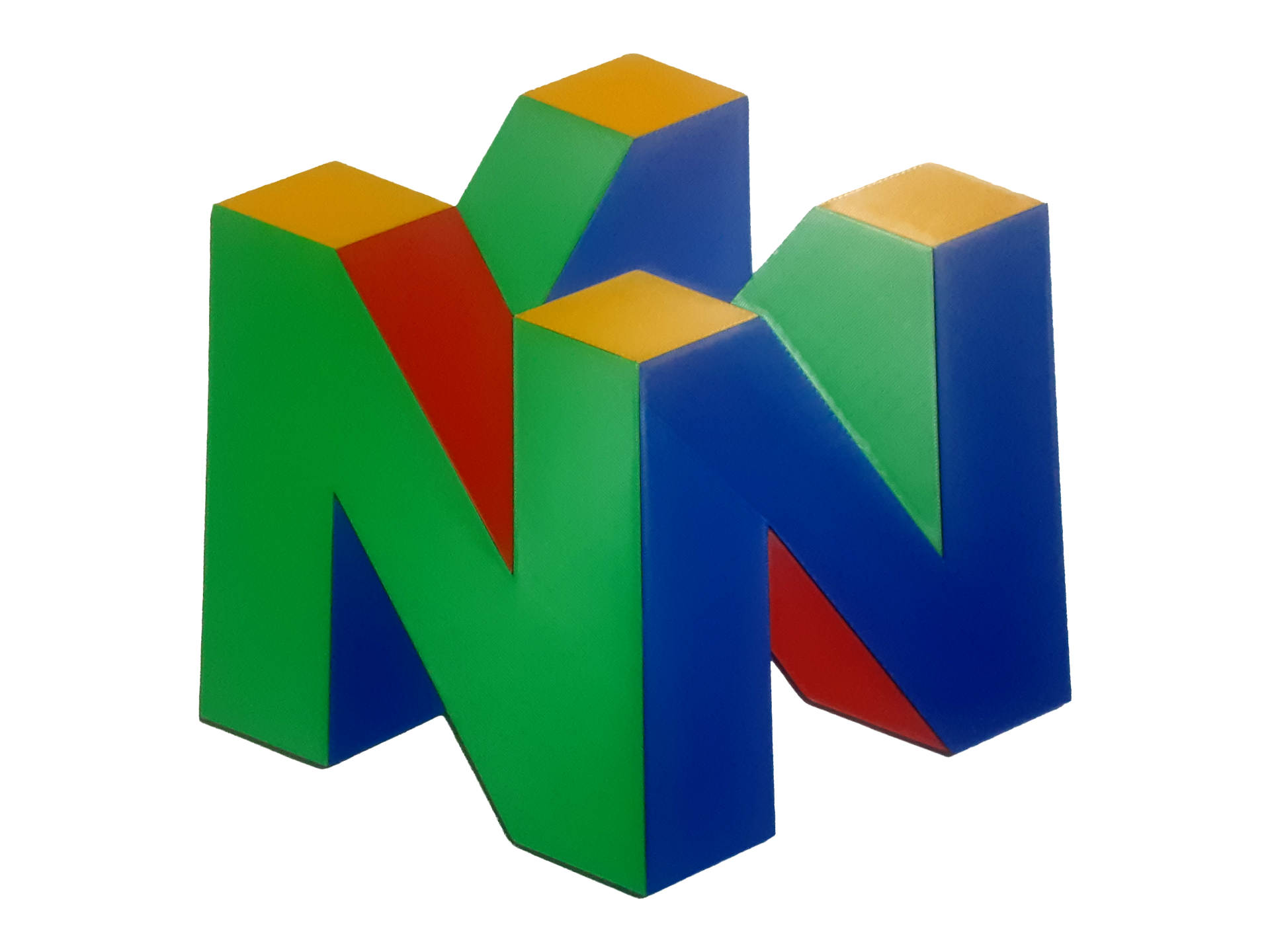 Nintendo 64 N64 Logo Retro Gaming Wall Art 90s