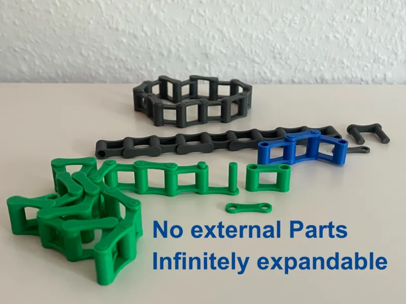 Fully Printable Bike-Chain