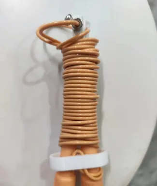 跳绳 收纳 "jump rope storage